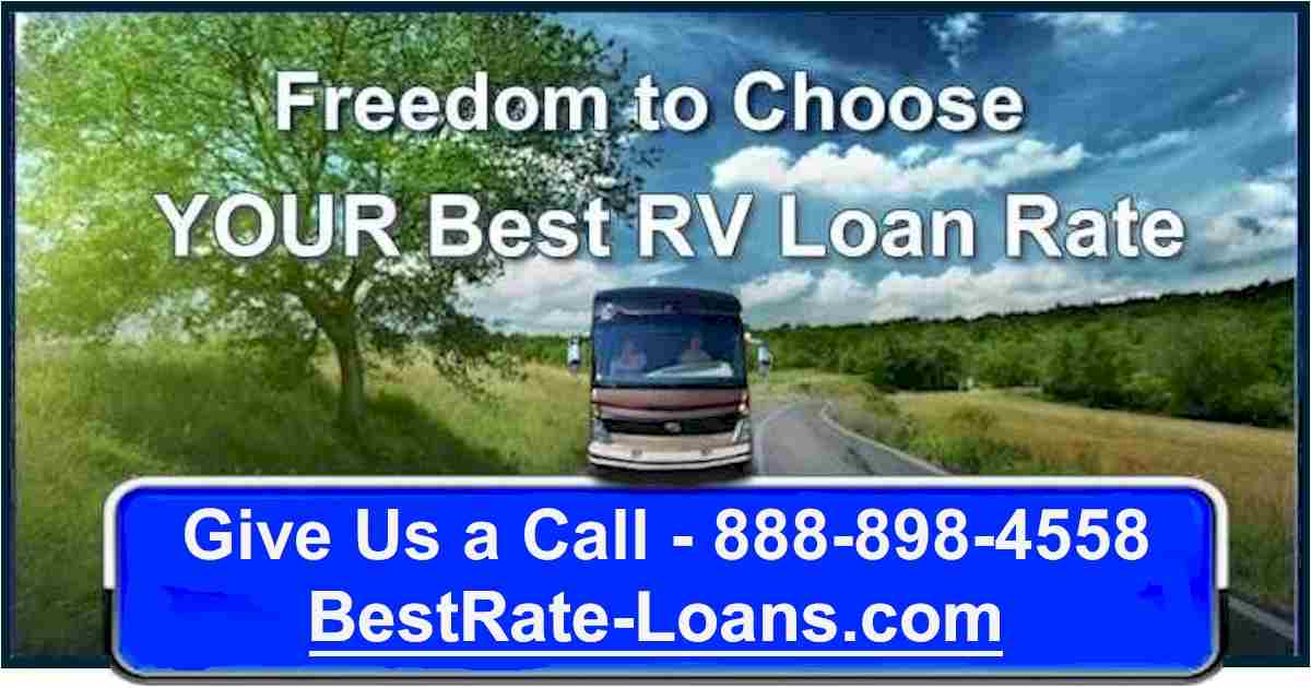 RV Loan Rates and Financing Tips