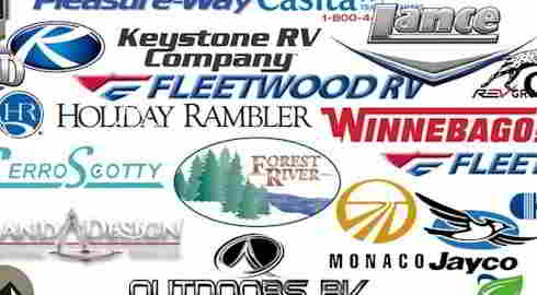 RV manufacturers list, motorhome builders in North America.